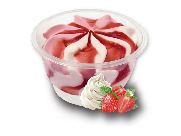 Helado de frutos del bosque